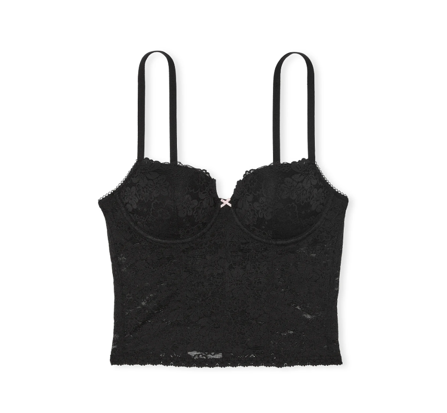 DUMMY - Top pink  estilo corsé balconette sin forro Wink M